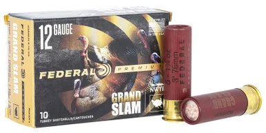 Federal Premium Grand Slam 12 Gauge 3" 1 3/4 oz 5 Shot 10 Per Box/ 25 Cs