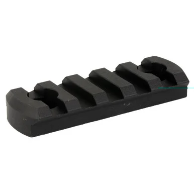 Kinetic Development Group, LLC M-LOK Picatinny Rail | 5 Slot | Anodized Finish | Black | TAP5-102