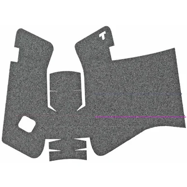 TALON Grips Inc Granulate | Grip | Adhesive Grip | Fits Glock 19X | 17 Gen 5 MOS/45 (Medium Backstrap) 17 | 22 | 24 | 31 | 34 | 35 | 37 Gen5 (Medium Backstrap) | Black | 380G