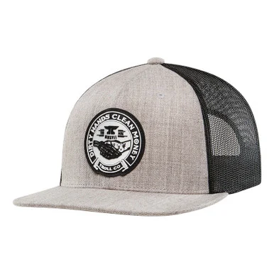 Troll Co. Men's Grey & Black DHCM Haggler Mesh Snapback Hat